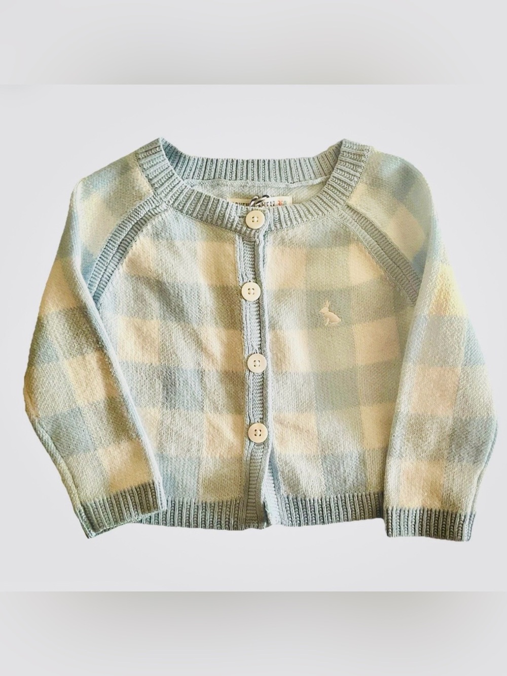 NWT Baby Boys Light Blue Cardigan Sweater By Adventure Wear 360 Size 6 Months